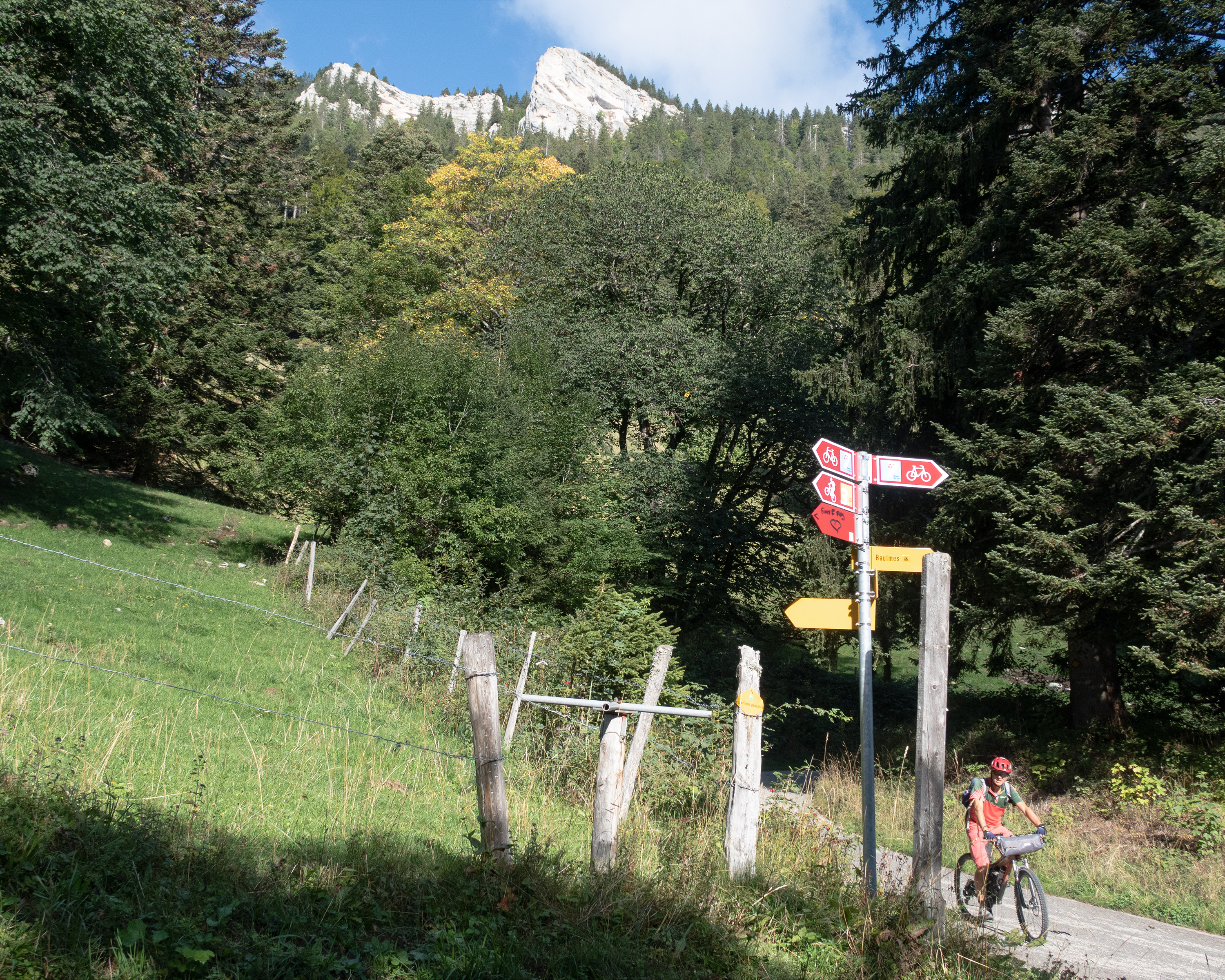 Aiguilles de Baulmes Bike