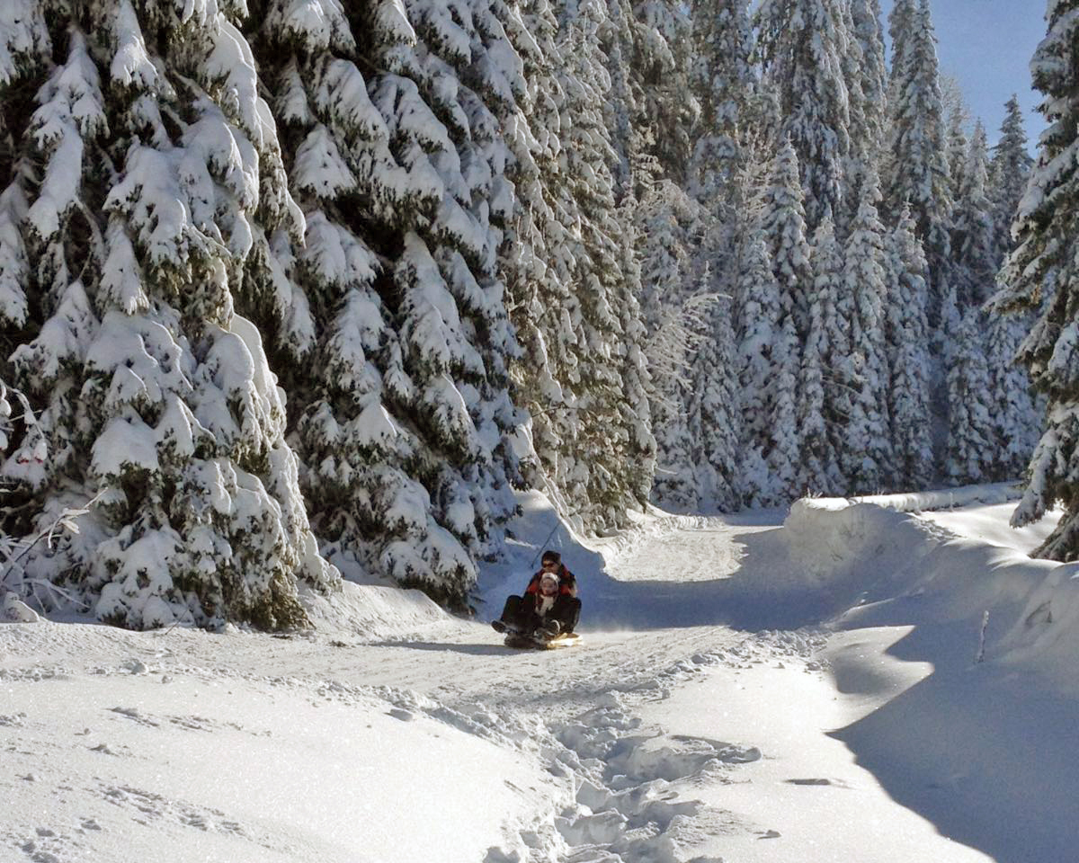 Piste de luge du Marchairuz