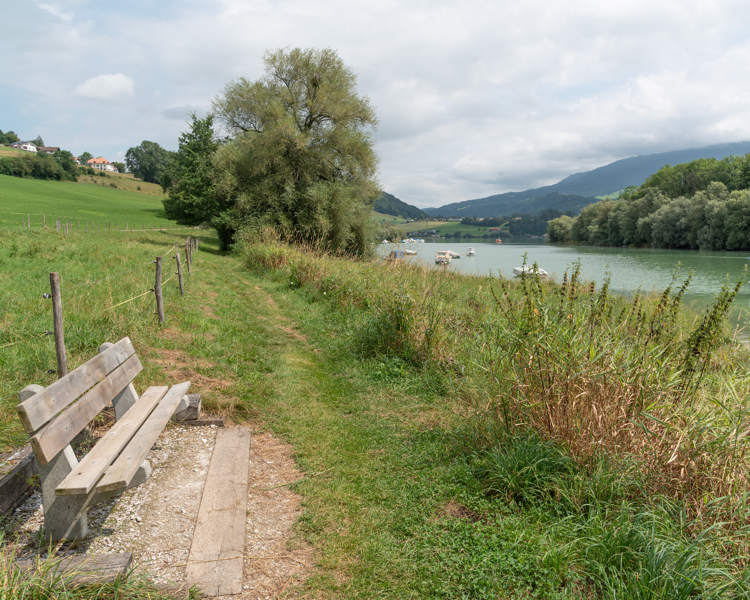 Sentier du Lac de la Gruyère, Etappe 2/3