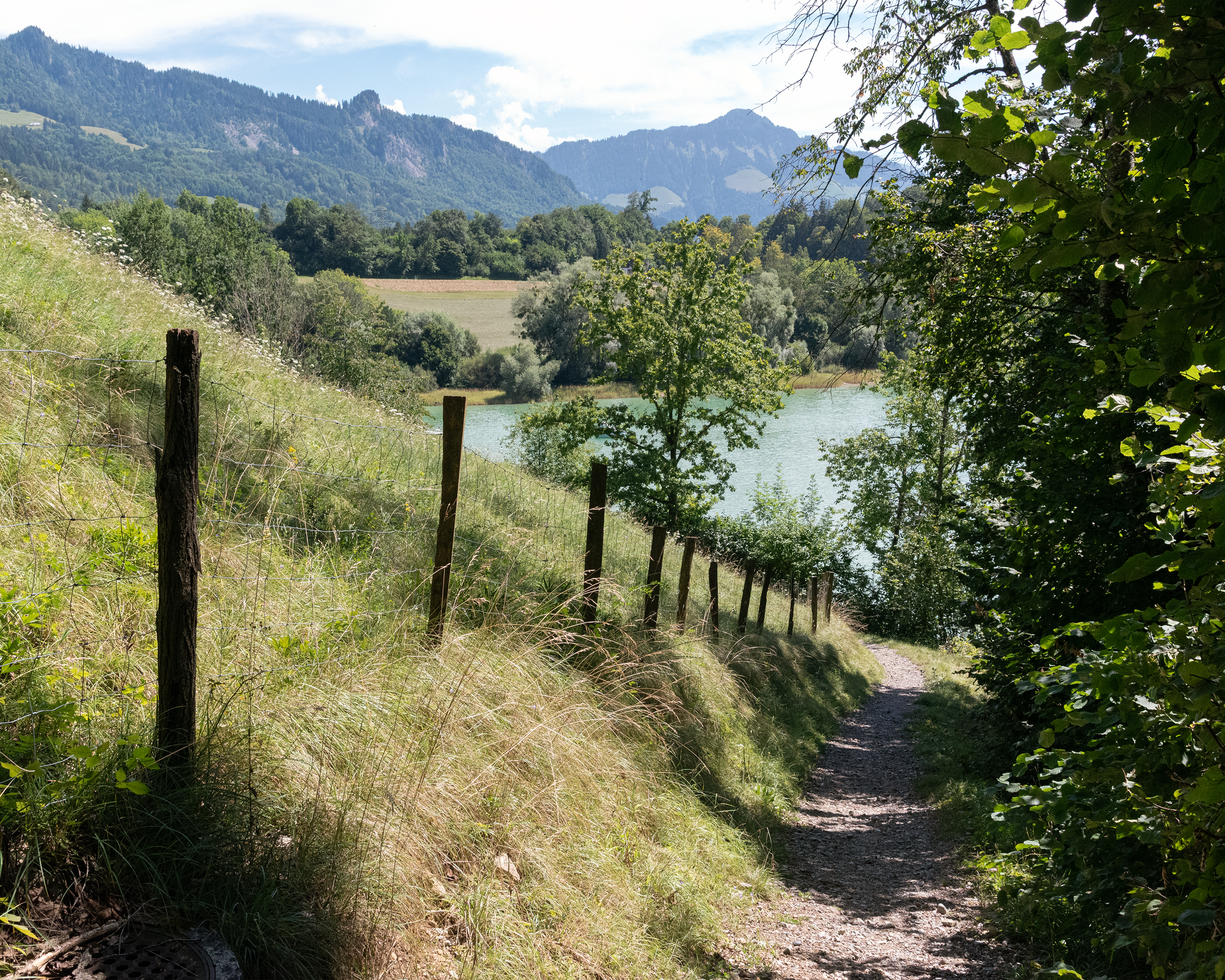Sentier du Lac de la Gruyère, Etappe 3/3