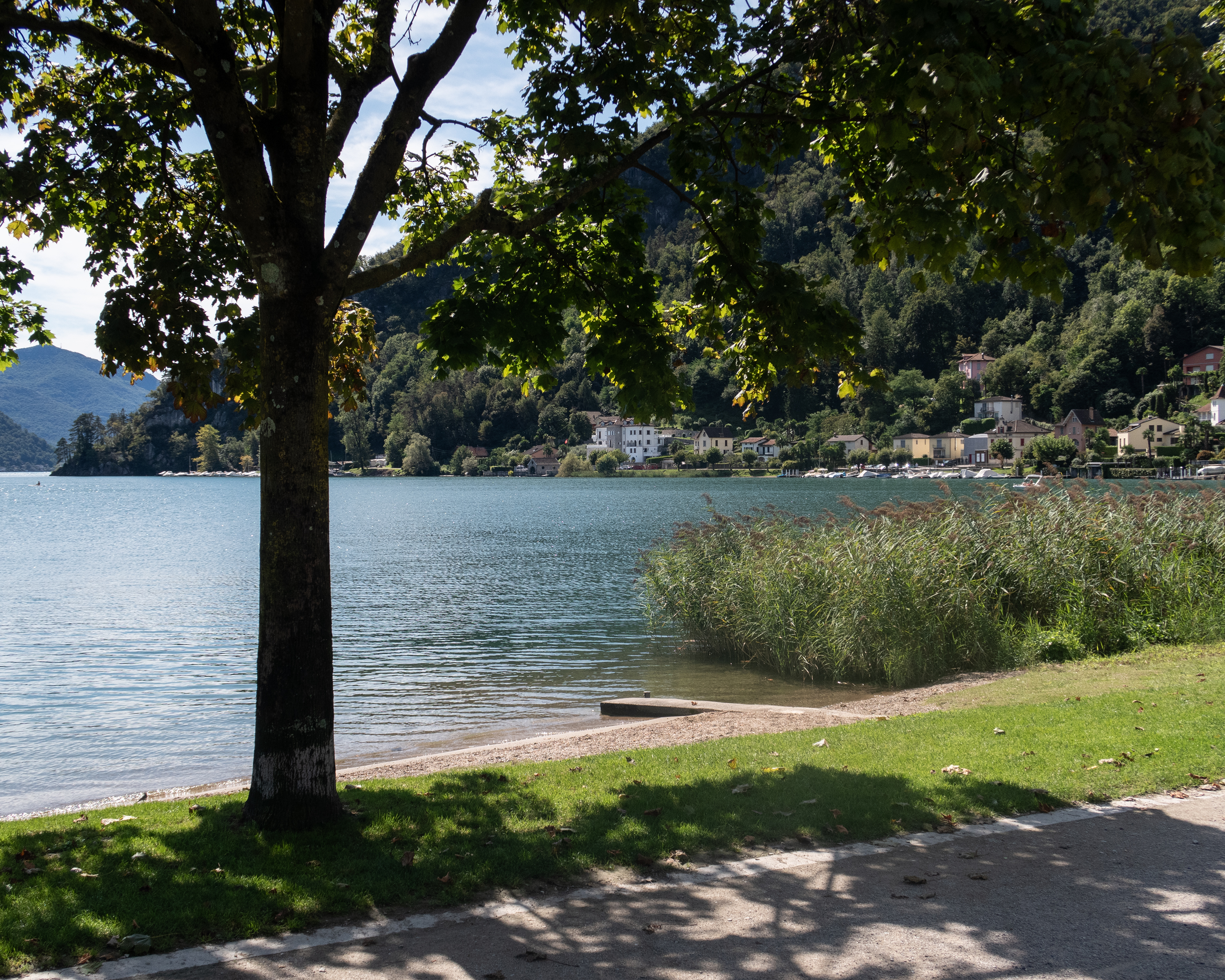 Giro lungolago Agno–Caslano
