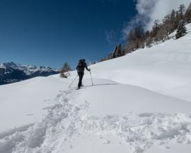 Parcours Aprili–Aminona Schneeschuhwandern | SchweizMobil